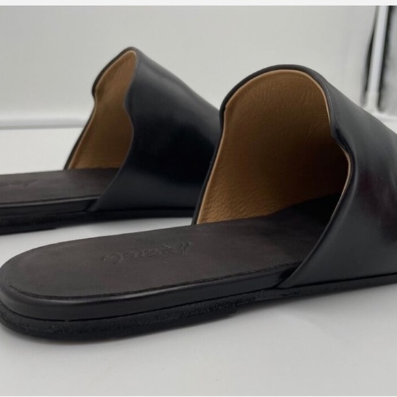 Marsell Black Leather Slip-On Mules - Picture 6 of 7